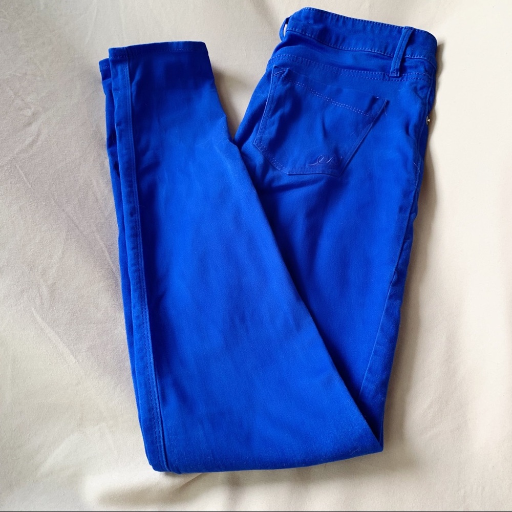 EXPRESS Jean Legging Royal Blue - Size 0